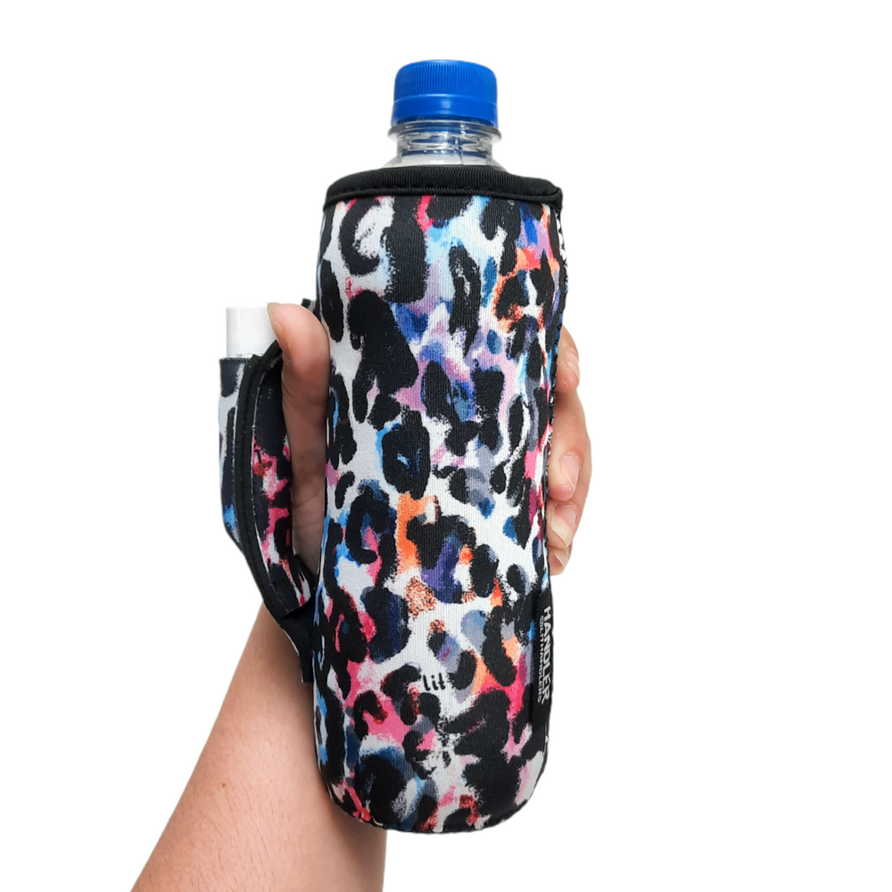 Watercolor Leopard Water Bottle Handler