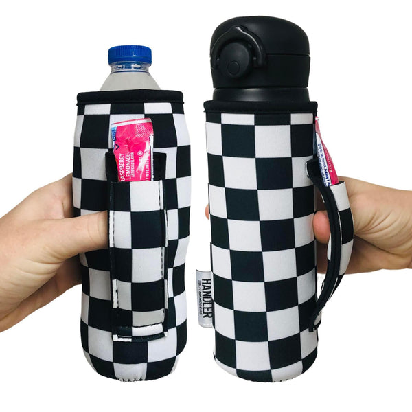 Checkerboard 16-24oz Soda & Water Bottle / Tallboy Can Handler™