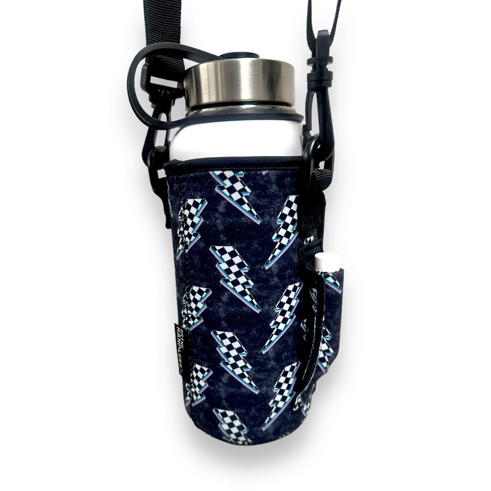 Lightning Bolts 30-40oz Tumbler Handler™  With Carrying Strap