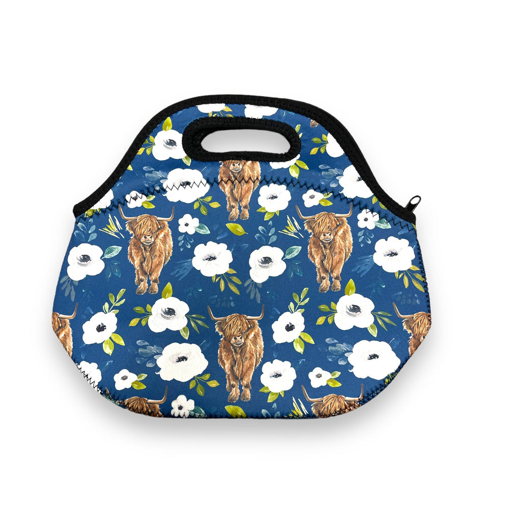 Highland Cows Lunch Bag Tote