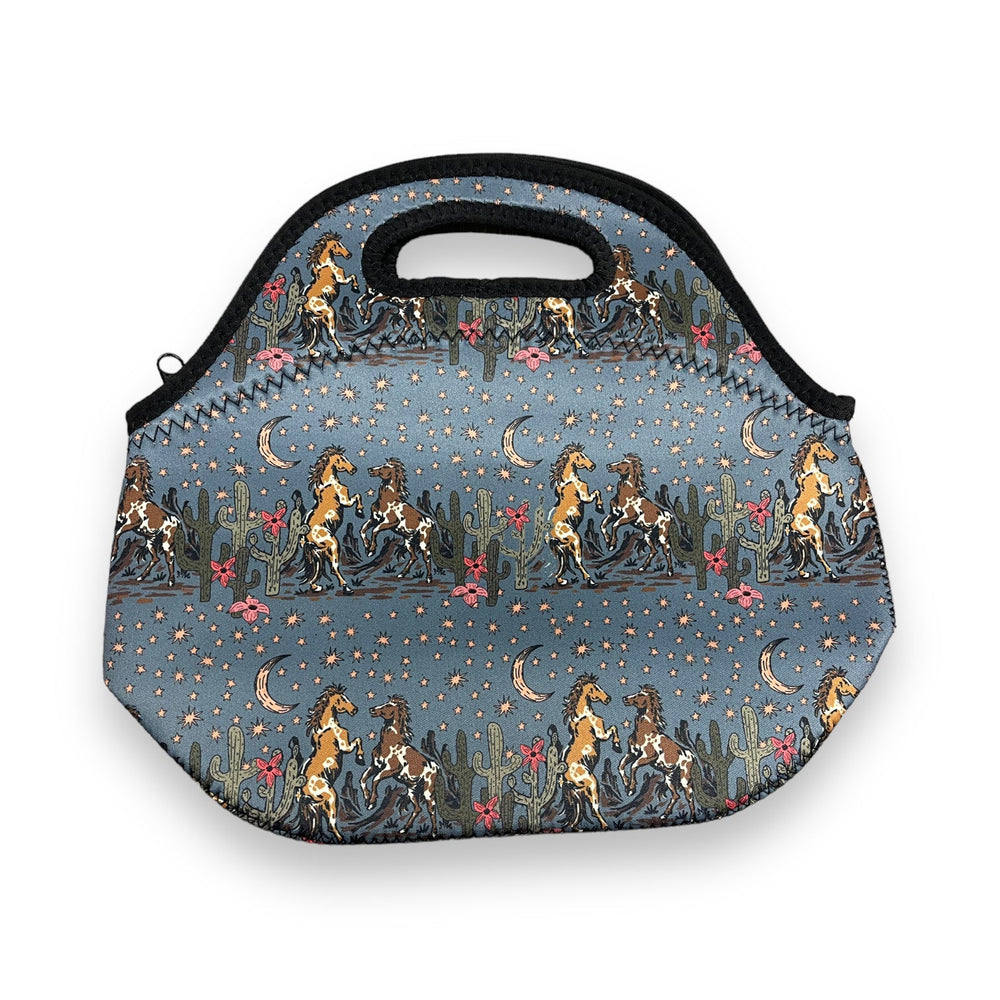Wild Horses Lunch Bag Tote