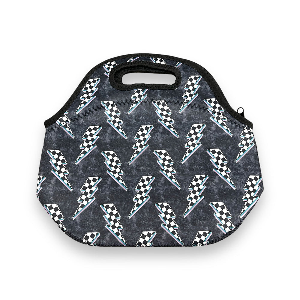 Lightning Bolts Lunch Bag Tote