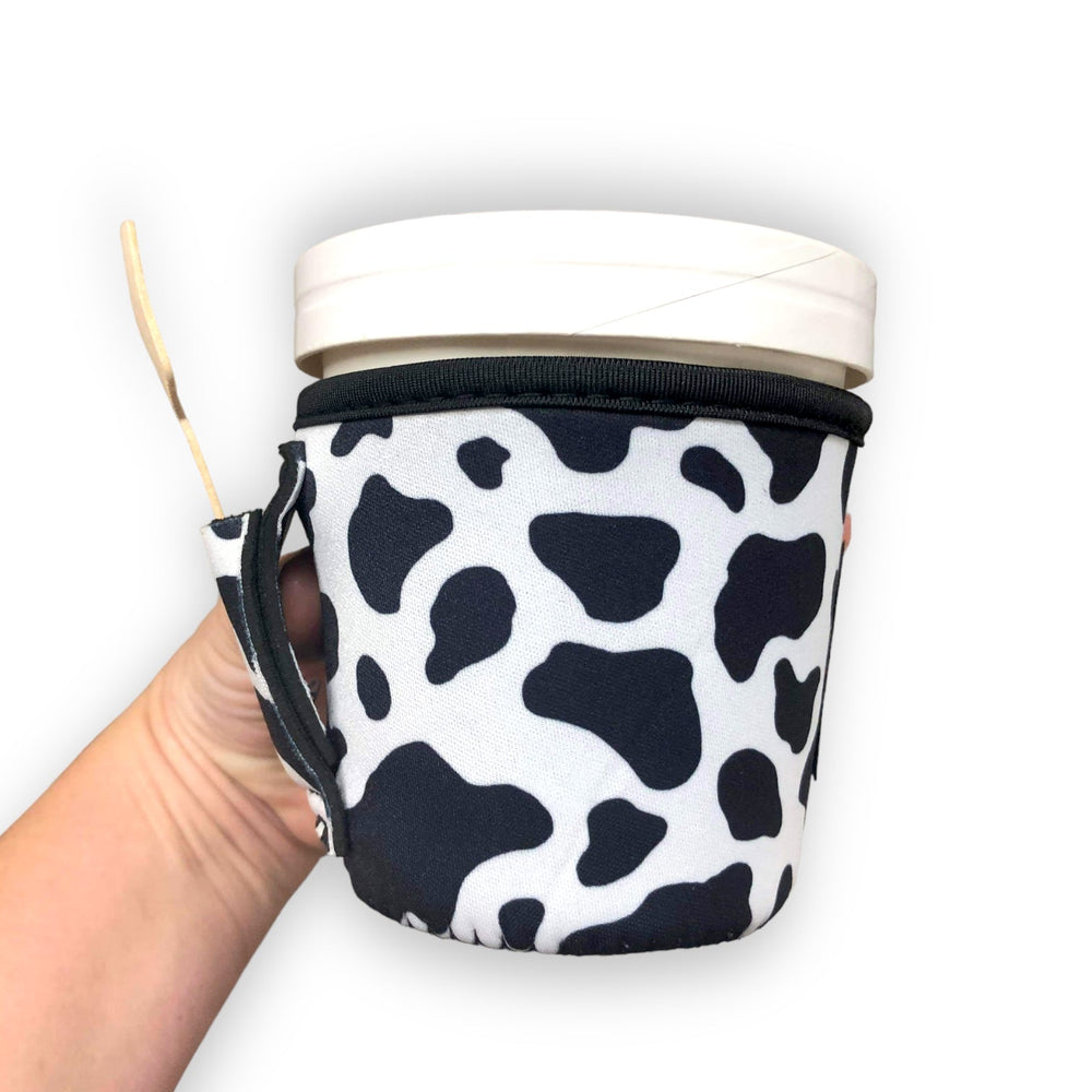 Black and White Cow Print Pint Size Ice Cream Handler™