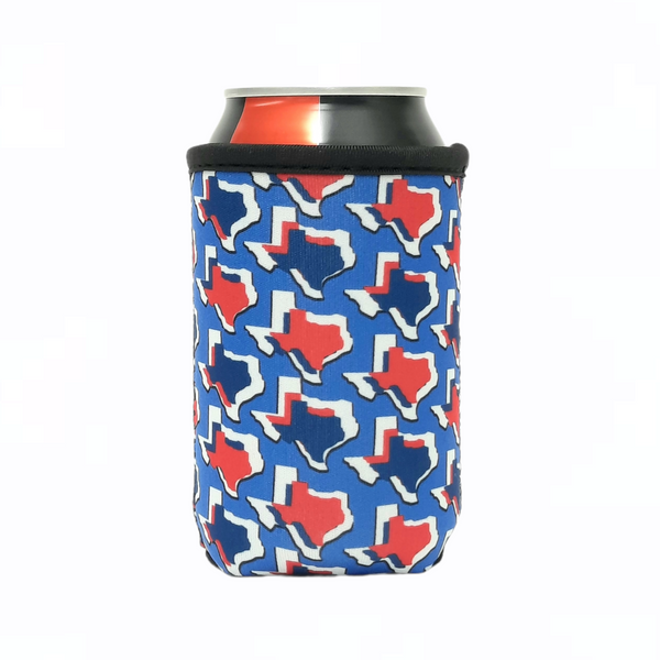 Red White & Texas 12oz Regular Can Cooler