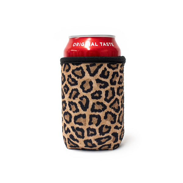 Leopard 12oz Stubby Can Cooler