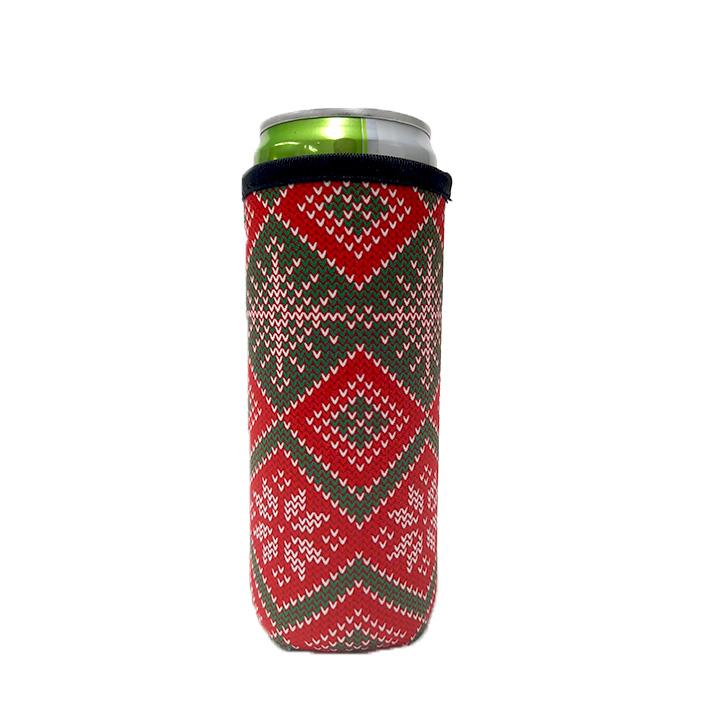 Christmas Sweater 12 OZ Slim can cooler