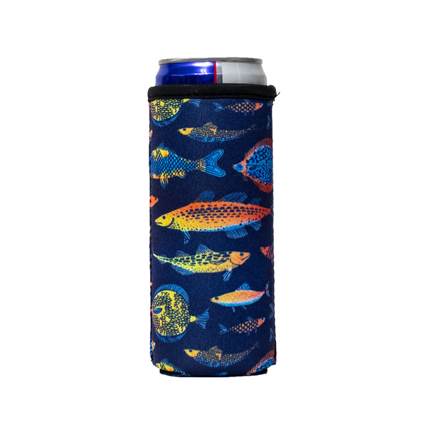 Neon Fish 12oz Slim Can Cooler - Limited Edition*