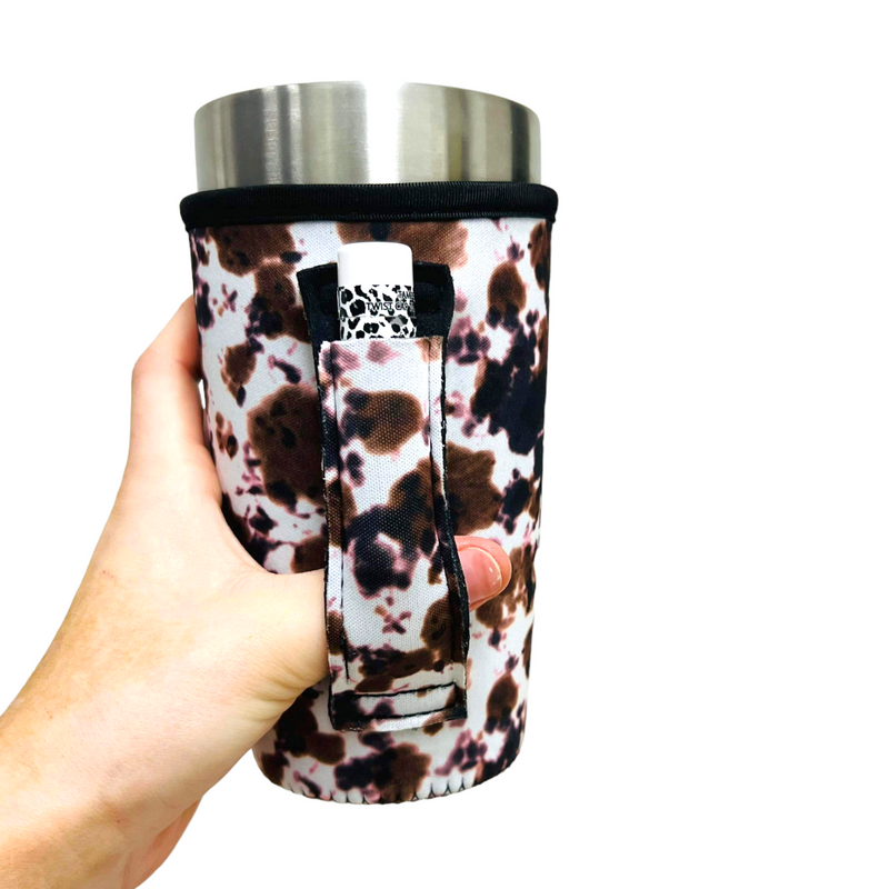 Cow Tippin'  20oz Large Coffee / Tea / Tumbler Handler™