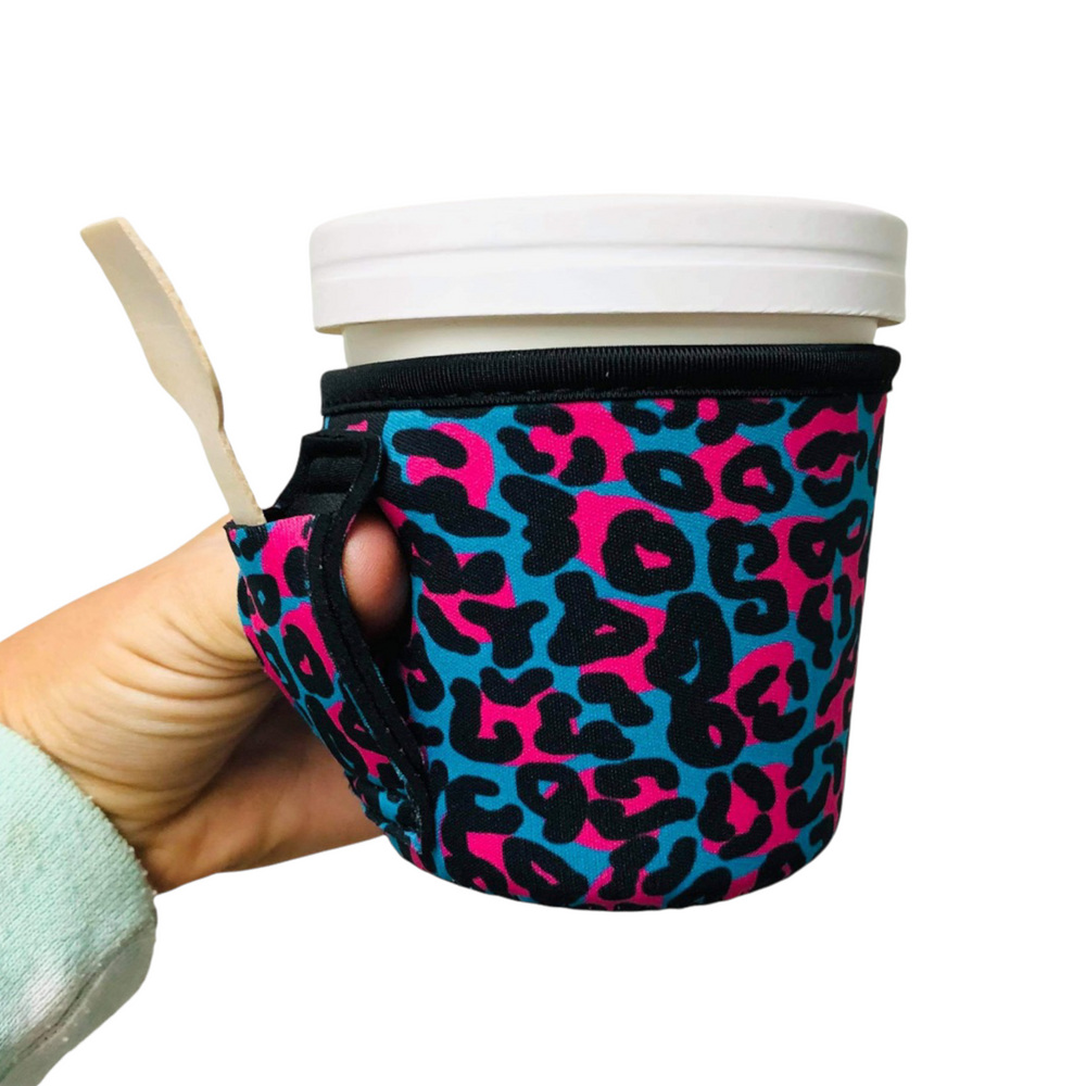 Blue Leopard Pint Size Ice Cream Handler™