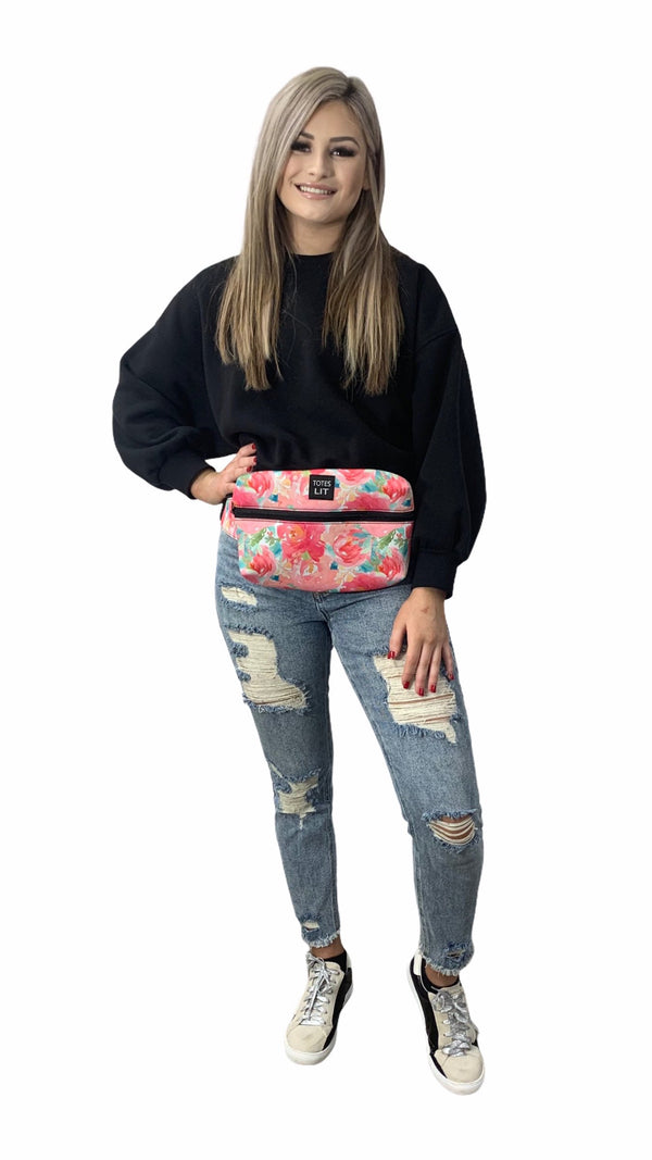 Summer Blooms Fanny Packin' Tote