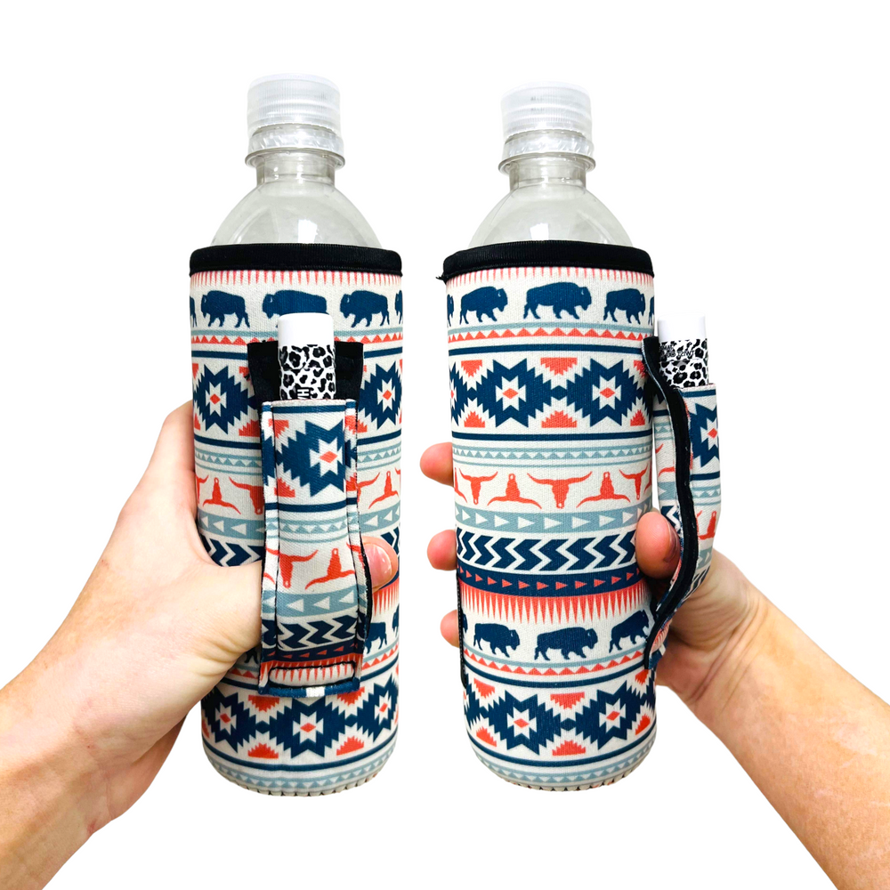 Buffalo Aztec 16-24oz Soda & Water Bottle / Tallboy Can Handler™