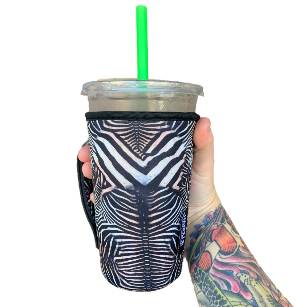 Zebra 20oz Large Coffee / Tea / Tumbler Handler™