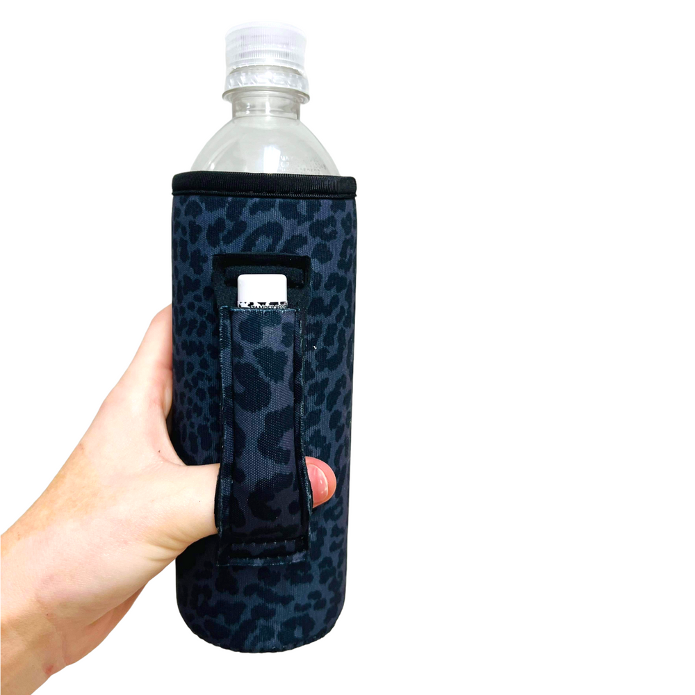 Black Leopard 16-24oz Soda & Water Bottle / Tallboy Can Handler™