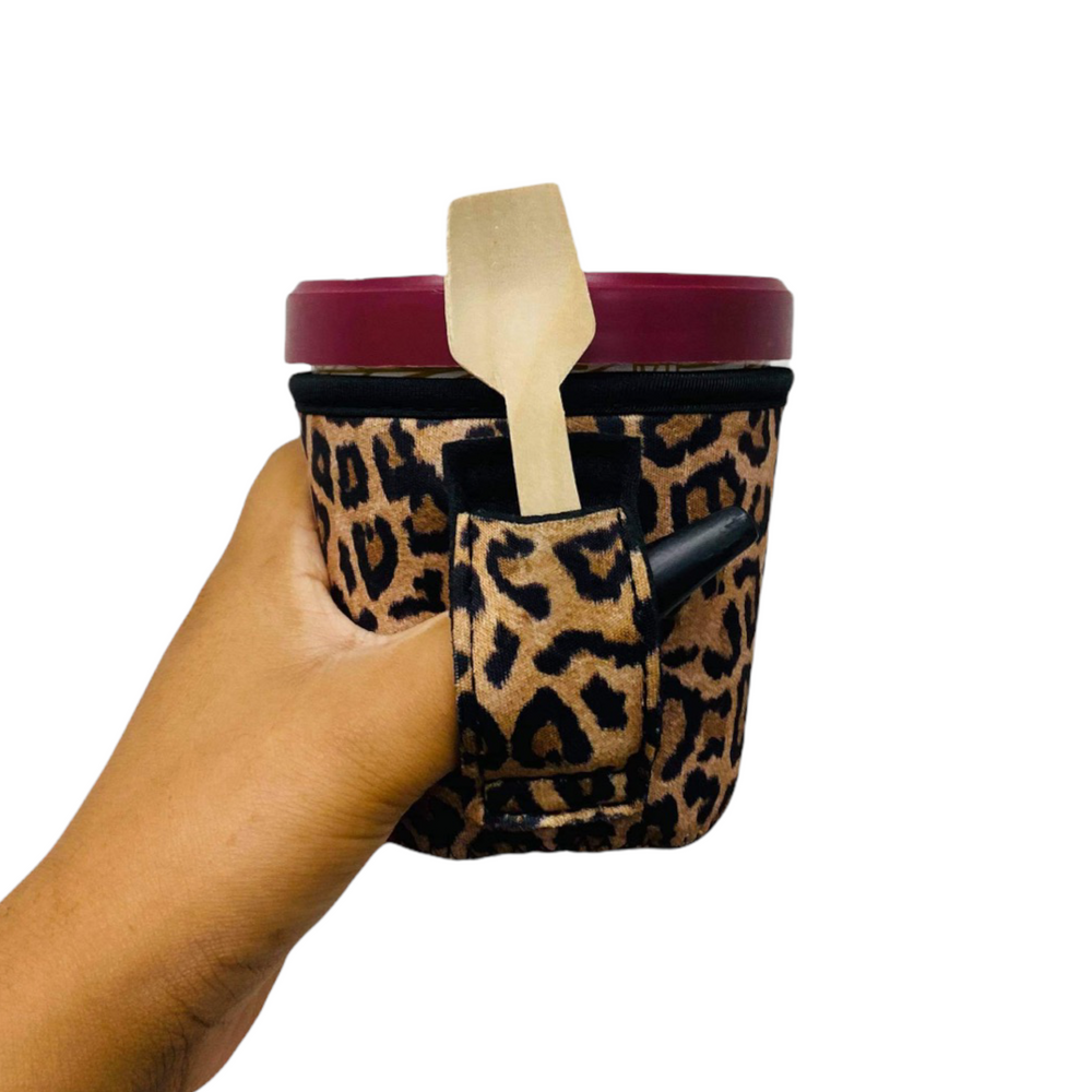 Leopard Pint Size Ice Cream Handler™