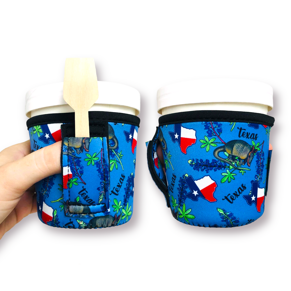 Texas Blue Bonnets Pint Size Ice Cream Handler™