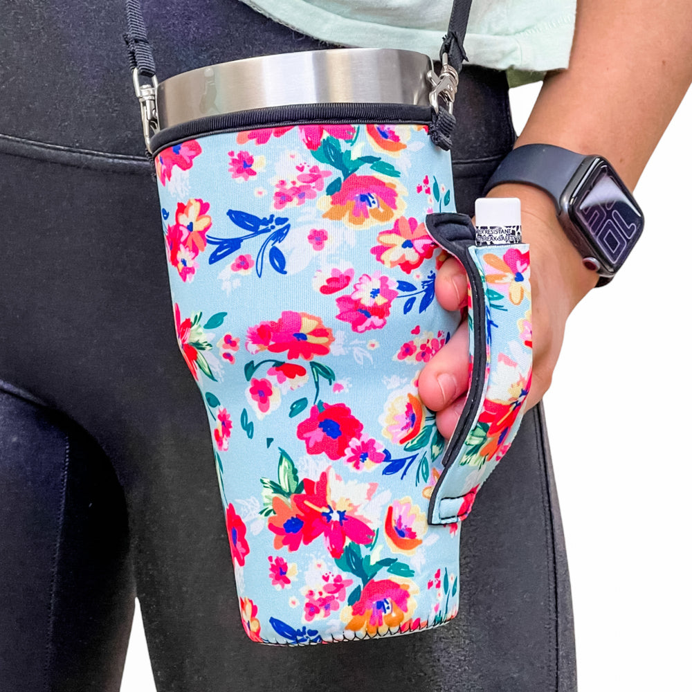 30oz Large Coffee Handler™ W/ Carrying Strap