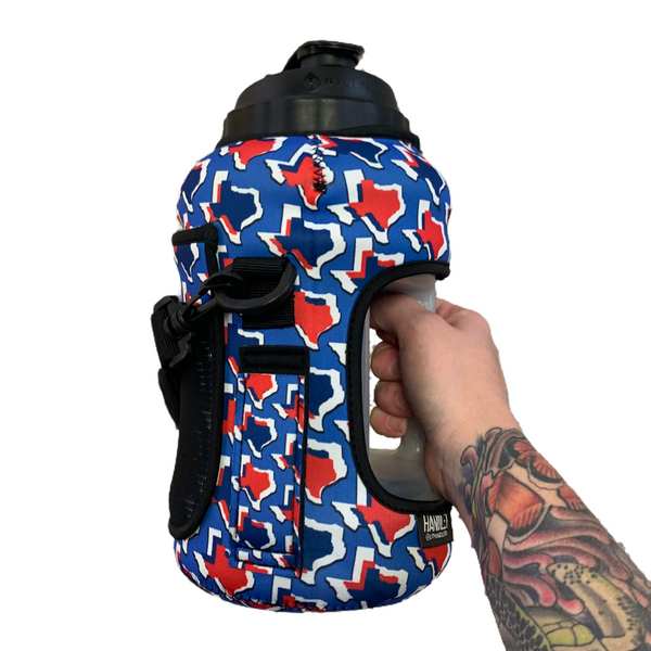 Red White and Texas 1/2 Gallon Jug Carrying Handler™