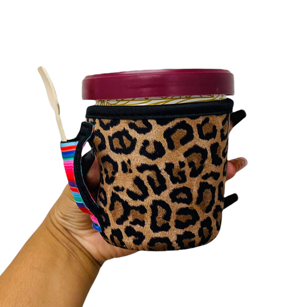Leopard w/ Serape Pint Size Ice Cream Handler™