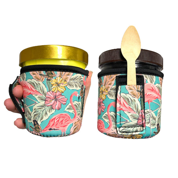 Hawaiian Flamingo Pint Size Ice Cream Handler™