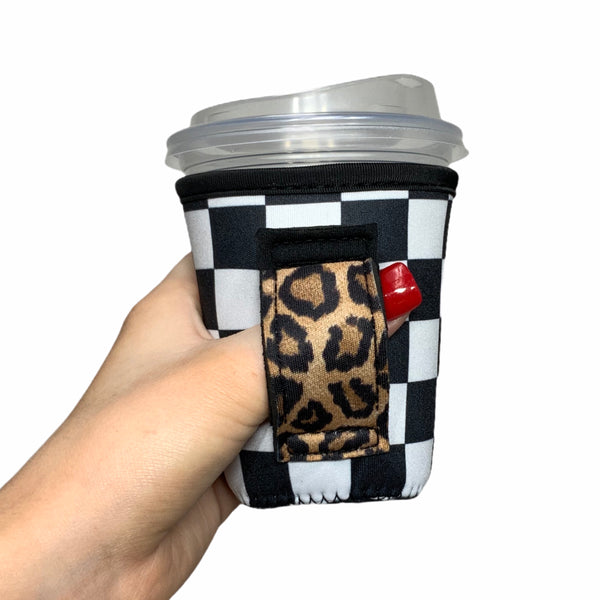 Checkerboard w/ Leopard Small & Medium Coffee Handler™