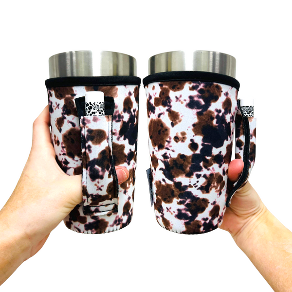 Cow Tippin'  20oz Large Coffee / Tea / Tumbler Handler™