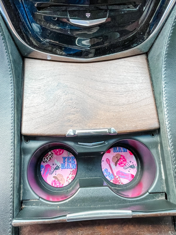 YeeHaw  Neoprene Car Coasters