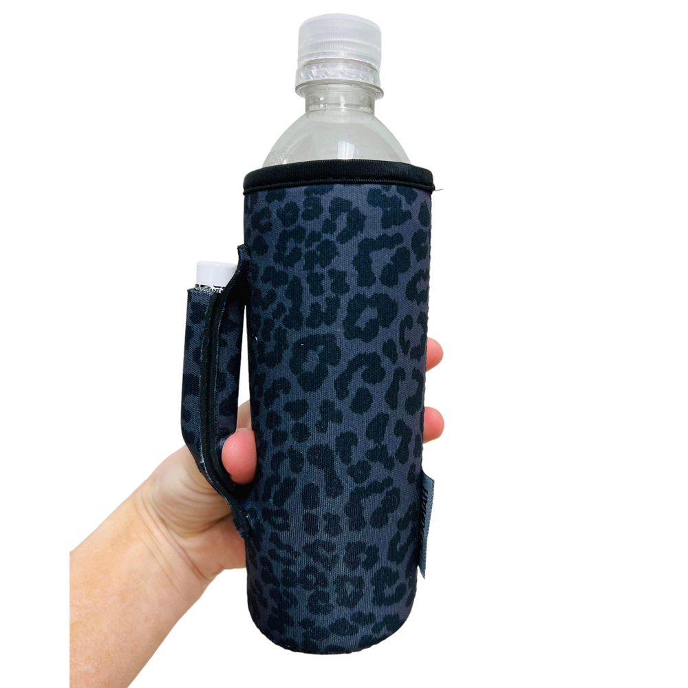 Black Leopard 16-24oz Soda & Water Bottle / Tallboy Can Handler™