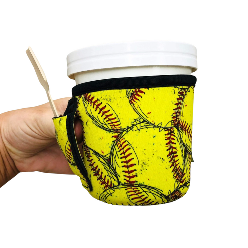 Softball Pint Size Ice Cream Handler™