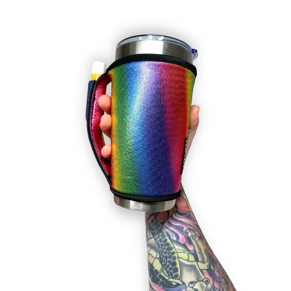 Radiant Rainbow Large / XL Bottomless Handler™ - Drink Handlers