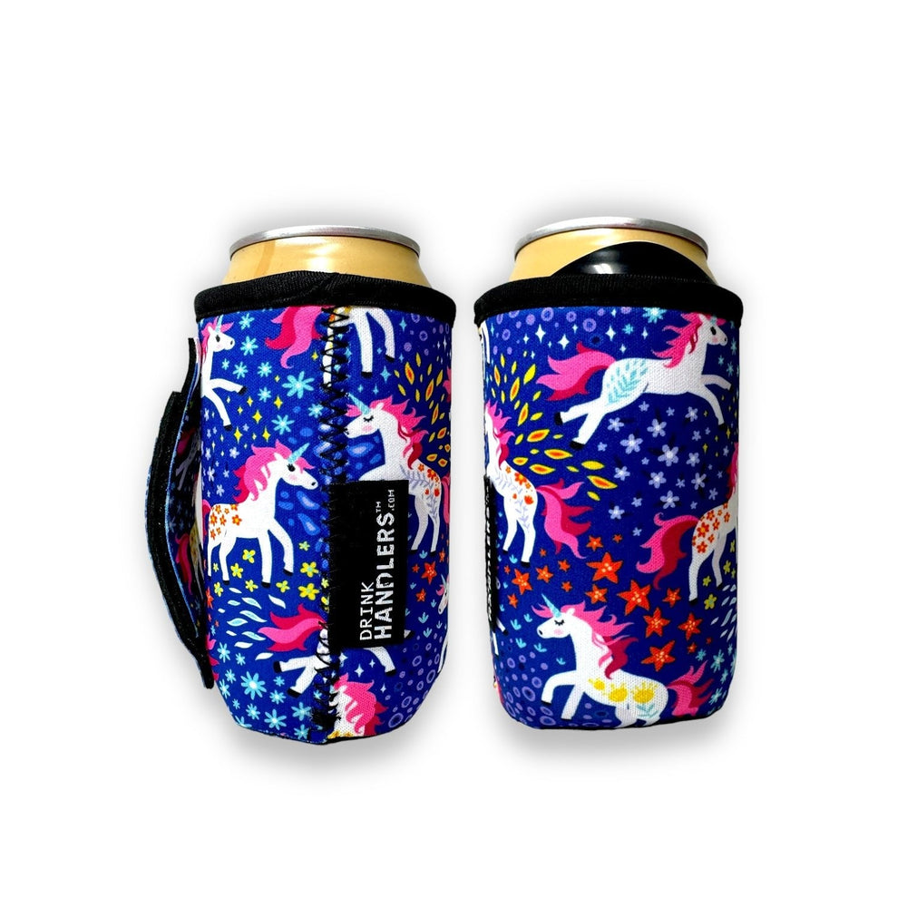 Rainbow Unicorns 12oz Stubby Can Handler™ - Drink Handlers