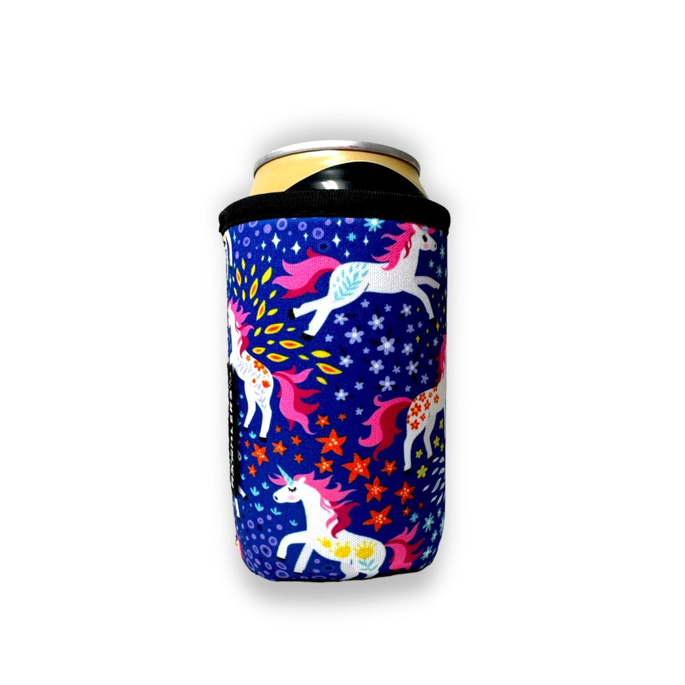 Rainbow Unicorns 12oz Stubby Can Handler™ - Drink Handlers